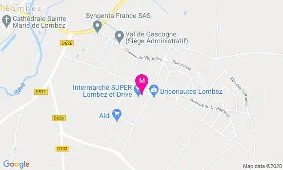 Localisation Dr Jean Pierre Despax