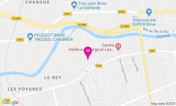 Localisation Dr Jean Paul Premaud