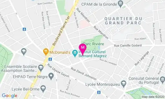 Localisation Dr Jean Moinard