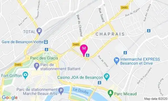Localisation Dr Isabelle Midol