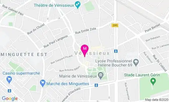 Localisation Dr Philippe Pousset