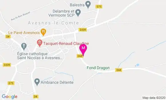 Localisation Dr Luc Hermant