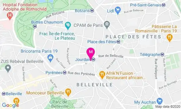Localisation Dr Jean Minc