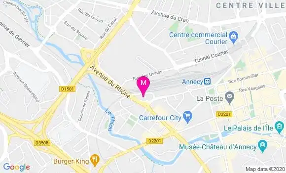 Localisation Dr Jean Albert Dumoulin