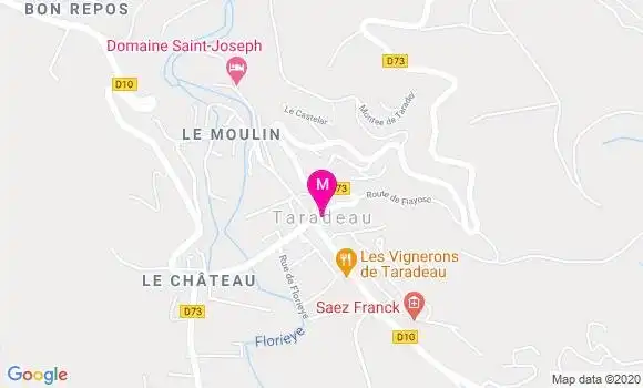 Localisation Dr Franck Saez