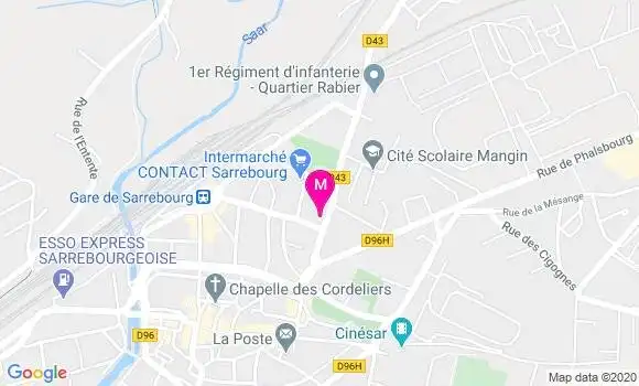 Localisation Dr Clément Denevert