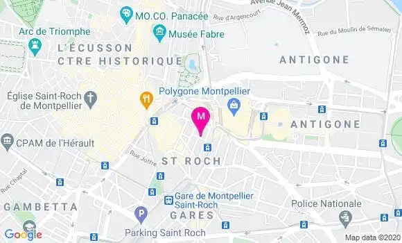 Localisation Dr Sylvie Sabatier