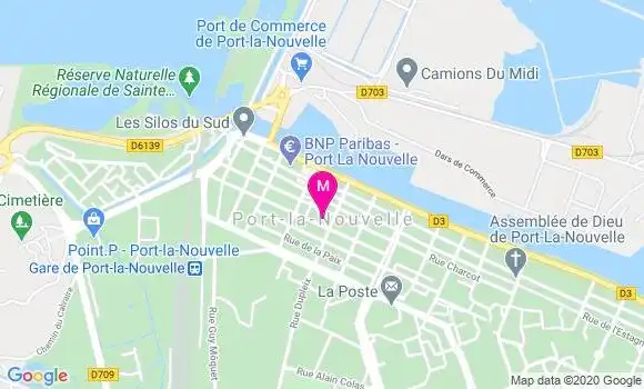 Localisation Dr Bernard Nortier