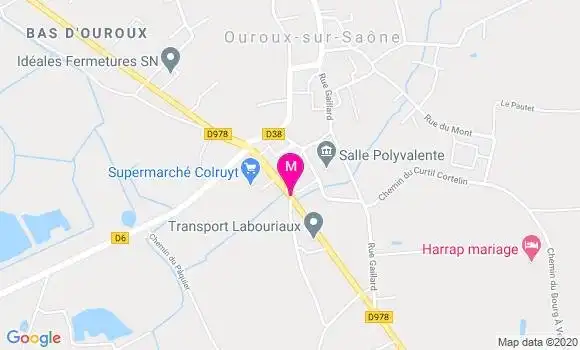 Localisation Dr Lucile Charretier