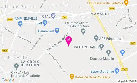 Localisation Dr Godefroy Baune
