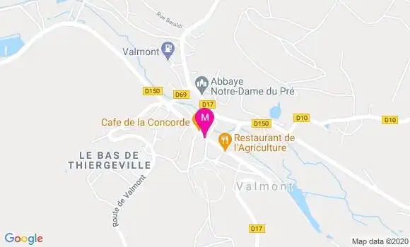 Localisation Dr Pascal Auvray