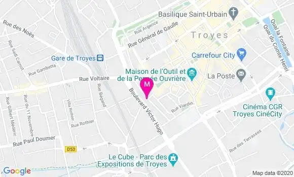 Localisation Dr Patrick Ruin