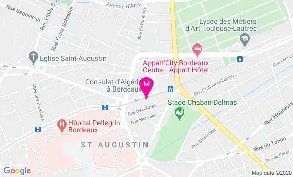 Localisation Dr Catherine Pédezert