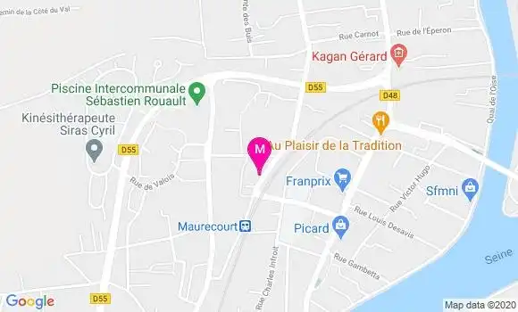 Localisation Dr Nicole Florent
