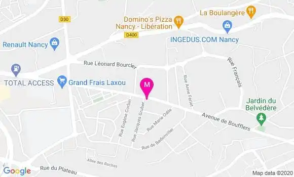 Localisation Dr Anne Cauchois