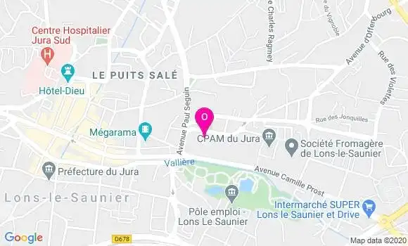 Localisation Maeva Morel