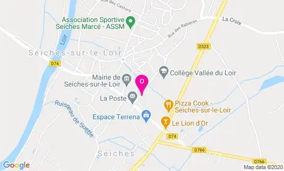 Localisation Marthe Poisson