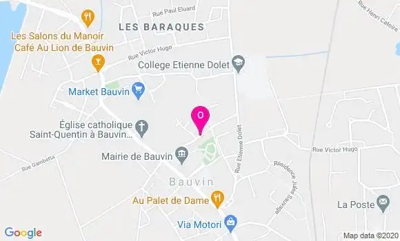 Localisation Emilie Marchand