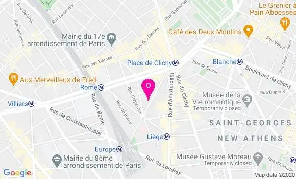 Localisation Judith Nieswic