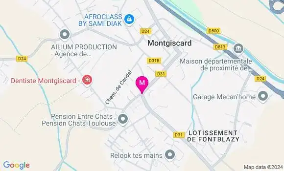 Localisation Elise Grosbois