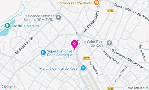 Localisation Murielle Dande