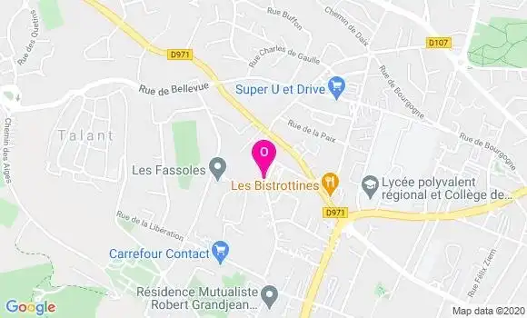 Localisation Christine Bigarne
