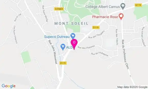 Localisation Eugenie Temporal