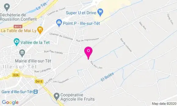 Localisation Godelieve Brion