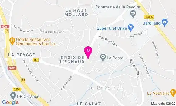 Localisation Marlene Gueyraud
