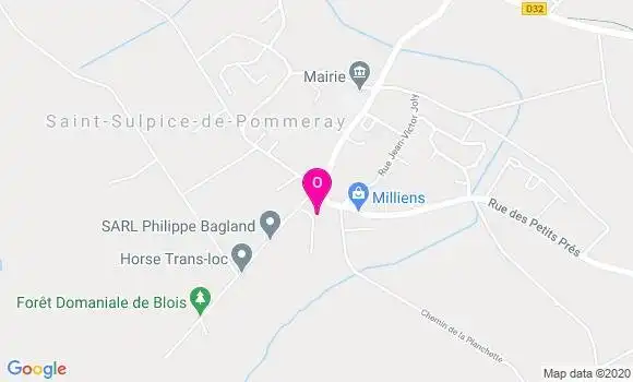 Localisation Audrey Dabert