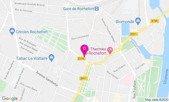 Localisation Odile Coucy