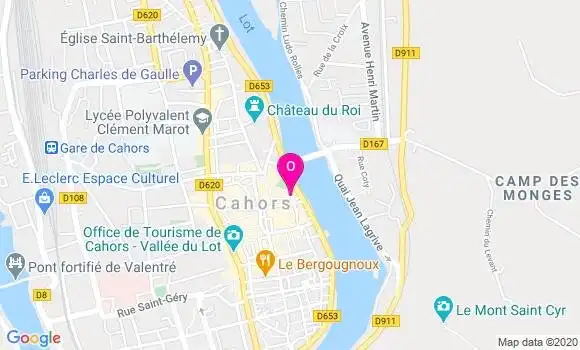 Localisation Fanny Julhes