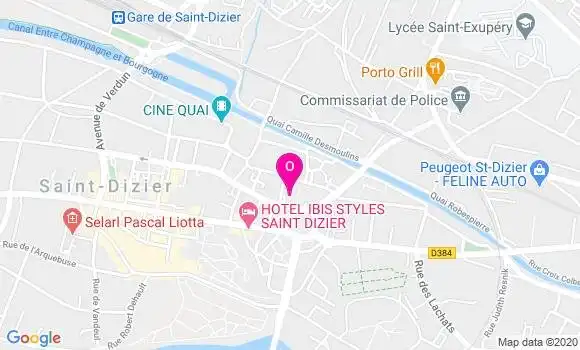 Localisation Emeline Masson