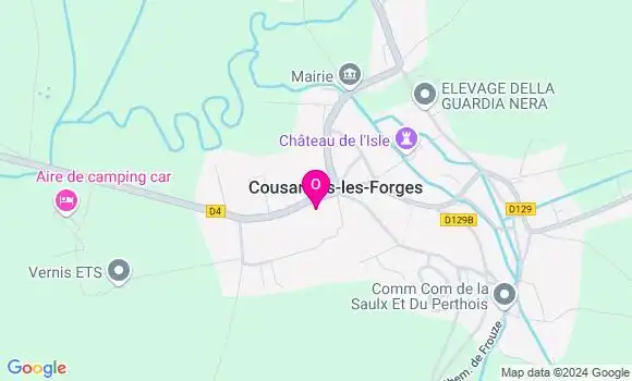 Localisation Camille Delaitre