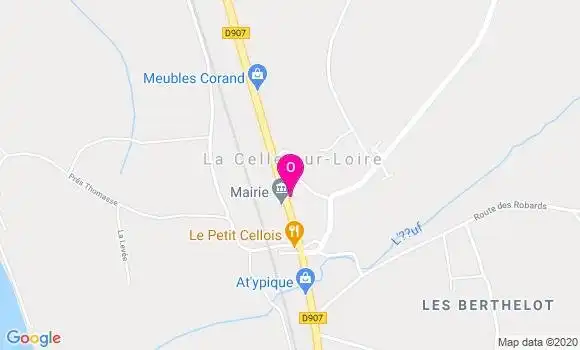 Localisation Laurene Corand