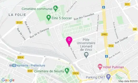 Localisation Emmanuelle Paul
