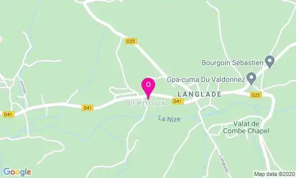 Localisation Christelle Molines