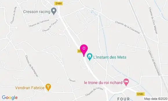 Localisation Christine Plaige Arnoux