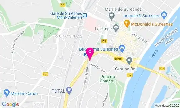 Localisation Virginie Prat