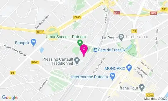 Localisation Catherine Richard Bertrand