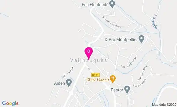Localisation Coralie Lamorlette