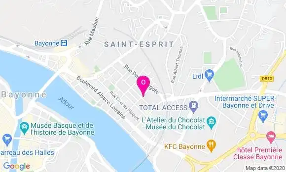 Localisation Kora Larribeau