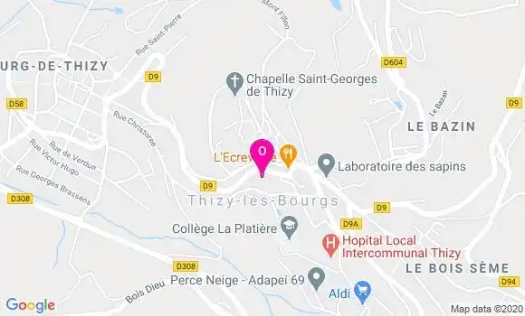 Localisation Carole Tourbez