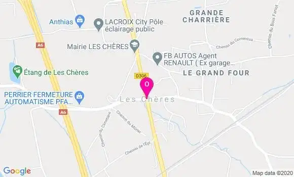 Localisation Julie Ponsero