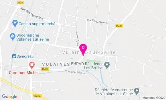 Localisation Christelle Delgrange