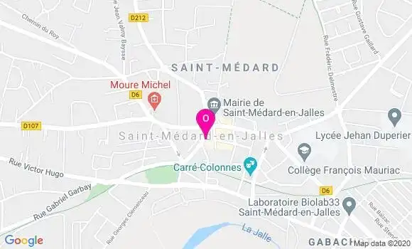 Localisation Anne Maze Launay