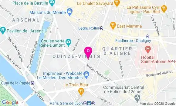 Localisation Dorothee Landon Huet