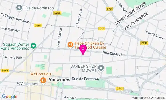 Localisation Marion Ducasse