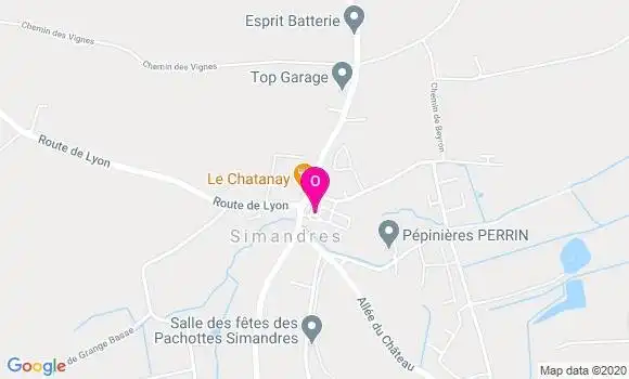 Localisation Flore Guillemin