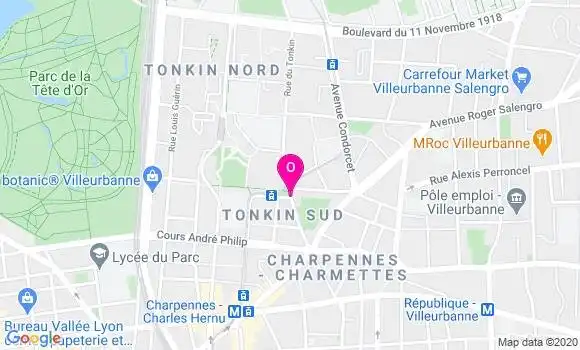 Localisation Segolene Vaujour